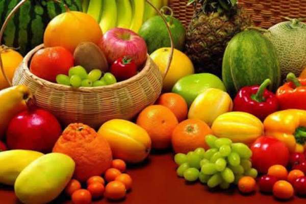 Consume frutas y verduras