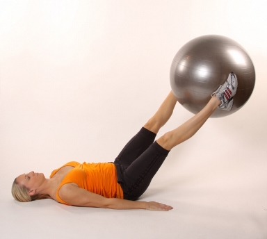 Encogimientos inversos con fitball