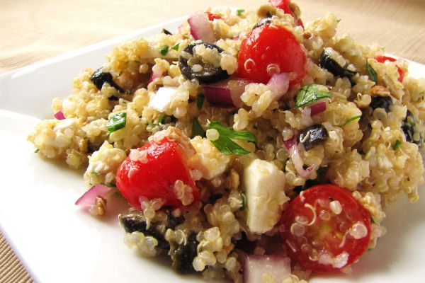 Ensalada on Quinoa