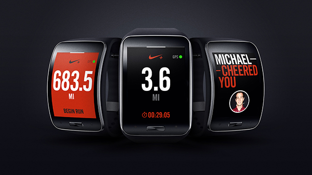 Samsumg Gear S con Nike+ Running App